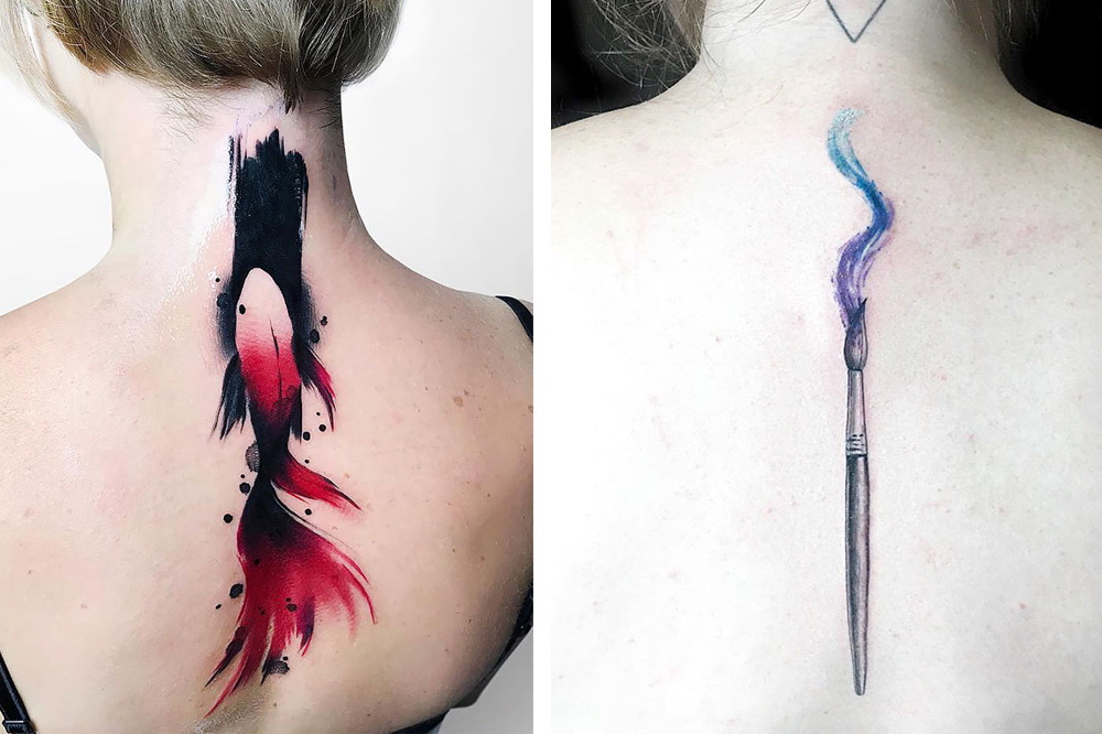 Take A Look At The Latest Inking Trend: Spine Tattoos | About Her