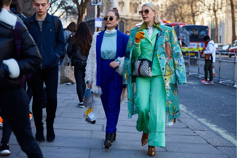 London Fashion Week: Celebrity buzz and a thrifty next gen