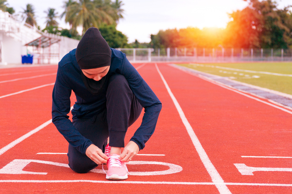 Slikovni rezultat za hijabi sport