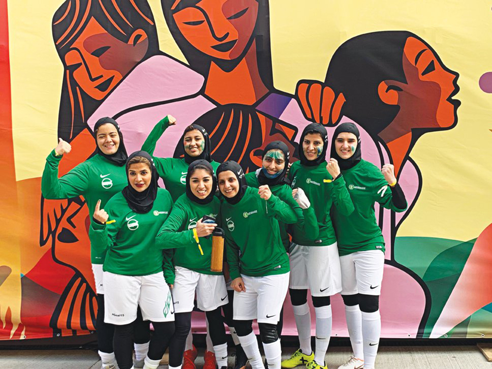 Saudi Arabia S All Female Soccer Team Sets Eyes On Green Goals In Copenhagen About Her