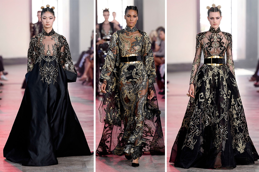 Elie Saab Fall 2019 Couture Collection Is a Marvelous Journey Down the ...