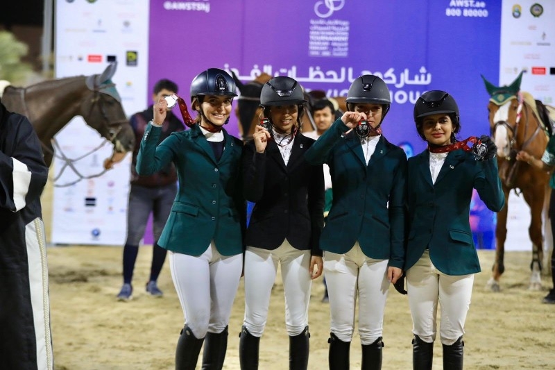 Saudi Arabia's Equestrian Team Shines At The 2020 Arab Women Sports  Tournament | About Her