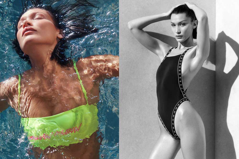 Bella Hadid Is The Face Of New Calvin Klein Swim Collection | About Her