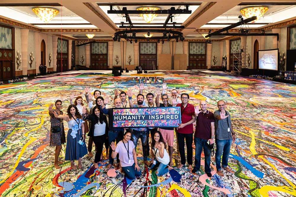 The World’s Largest Painting Is Underway In Dubai About Her