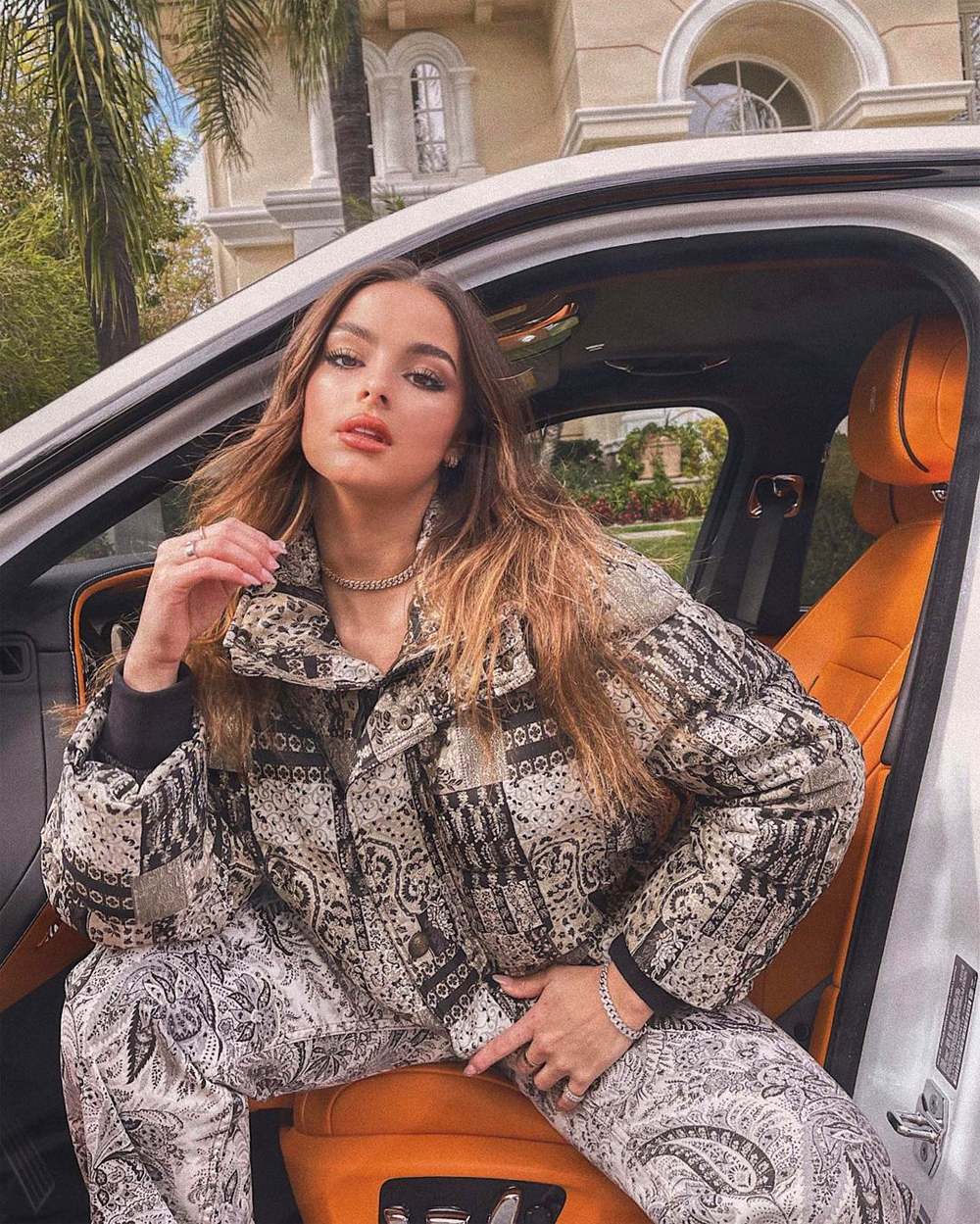 Addison Rae Is An Instagram Urban Legend In Etro About Her