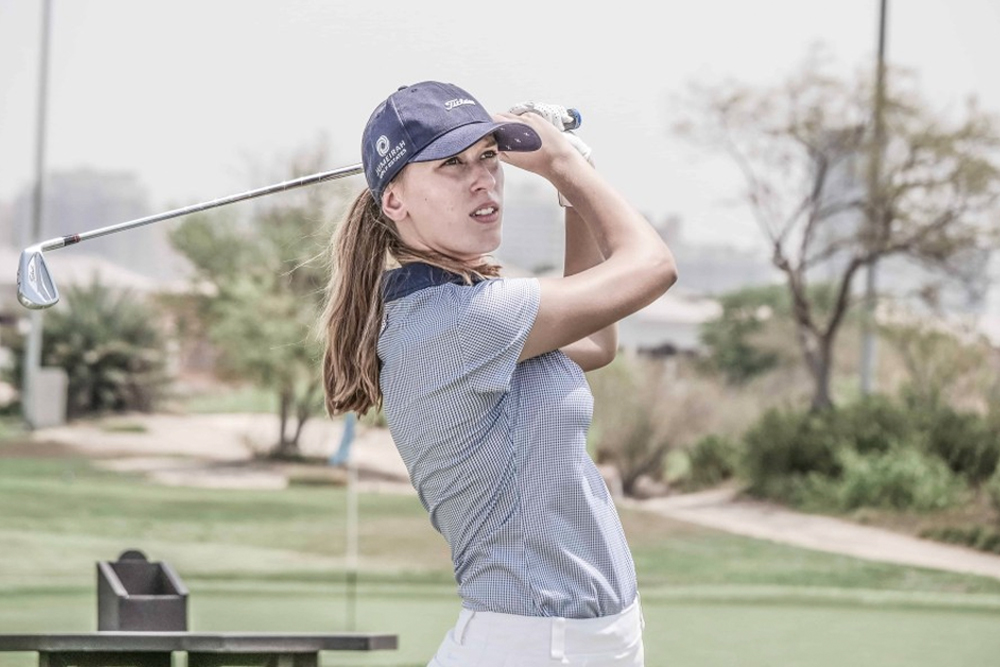 German Female Golfer Becomes Golf Saudi's | About Her
