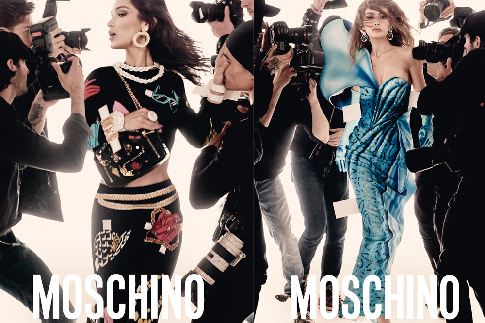 The Hadid Sisters Take The Lead In Moschino’s Spring/Summer 2017 ...