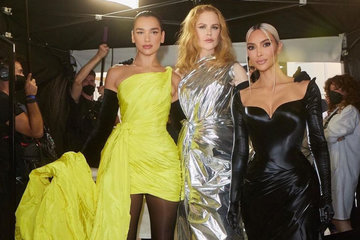 Balenciaga Fall 2022 Runway Show: Celebrity Front Row Style