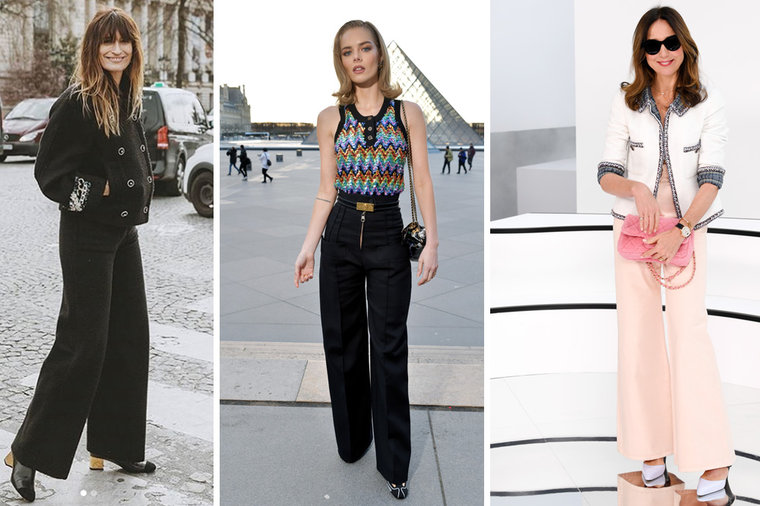 15 Top Trouser Looks From The Front Row At Paris Fashion Week