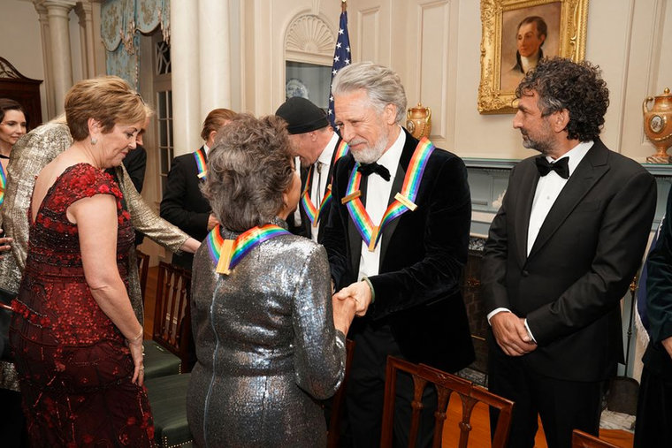 Clooney Receives The Kennedy Center Honors About Her